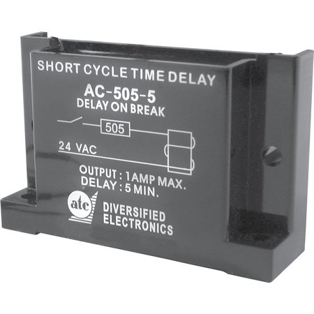 DIVERSIFIED Delay-On-Break Timer AC-505-5